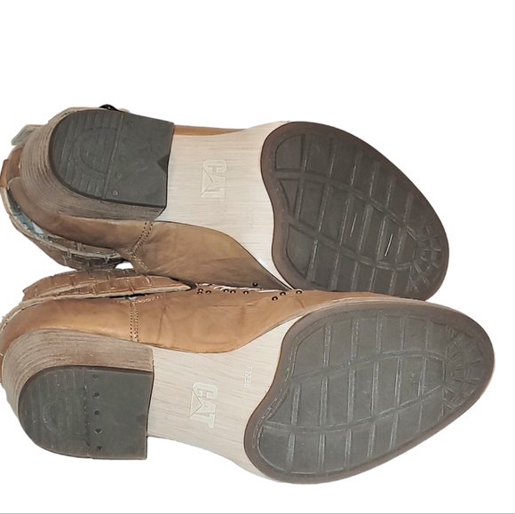CAT Caterpillar Cheyenne ankle booties size 6 - Picture 4 of 8